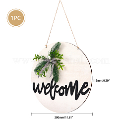 Wooden Ornaments&nbsp;HJEW-WH0006-40