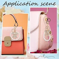 1 Set Resin Pearl Beaded Bag Decorative Chains&nbsp;AJEW-CL0006-06