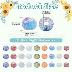 25G Imitation Cat Eye Glass Seed Beads&nbsp;SEED-FS0001-48