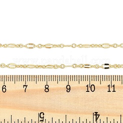 Rack Plating Brass Dapped Chain Necklaces for Women&nbsp;NJEW-H049-04G
