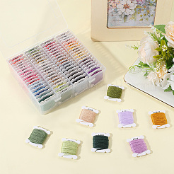 80 Cards 6-Ply Polyester Embroidery Floss&nbsp;OCOR-CY0002-04