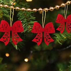 Non-woven Fabric Bowknot Pendant Decorations&nbsp;PW-WG56556-01