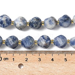 Natural Blue Spot Jasper Beads Strands&nbsp;G-U023-A05-01