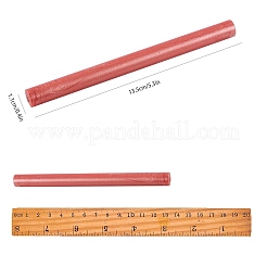 シーリングワックススティック  レトロなビンテージワックスシーリングスタンプ用  ダークサーモン  135x11mm&nbsp;DIY-WH0003-G15