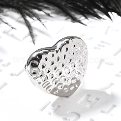 304 Stainless Steel Adjustable Finger Ring&nbsp;RJEW-H244-05P
