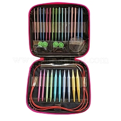 裁縫道具セット  アルミニウム合金フックピンを含む  ボタンとコード  ミックスカラー  185x185x15mm&nbsp;PW-WG30732-01