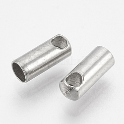 Tarnish Resistant 201 Stainless Steel Cord Ends&nbsp;STAS-S028-32