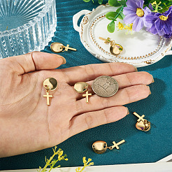 10Pcs Brass Pendants&nbsp;PALLOY-TAC0270