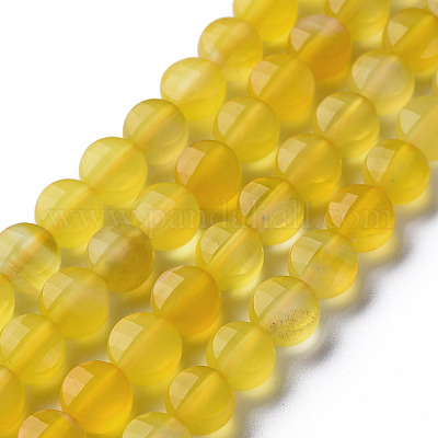 Natural Agate Beads Strands&nbsp;G-N326-98A-1