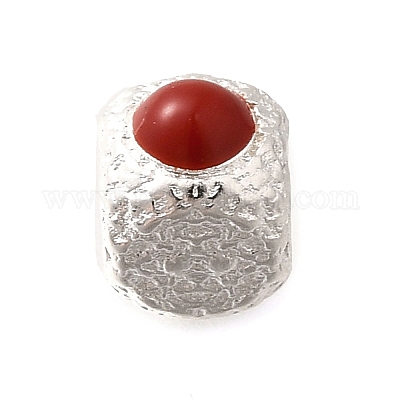 925 Sterling Silver Enamel Beads&nbsp;STER-L066-05S-01-1