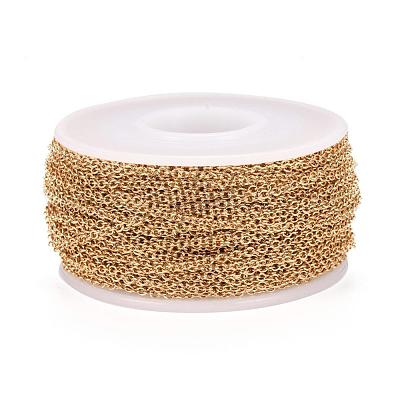 Ion Plating(IP) 304 Stainless Steel Cable Chains&nbsp;CHS-H009-04G-1