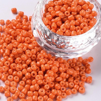 Baking Paint Glass Seed Beads&nbsp;SEED-S003-K4-1