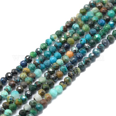 Natural Chrysocolla Beads Strands&nbsp;G-P457-A01-03-1