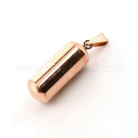 304 Stainless Steel Pendants&nbsp;STAS-WH0017-011RG-1