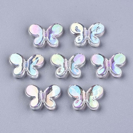 Transparent Acrylic Beads&nbsp;X-PACR-N010-016-1