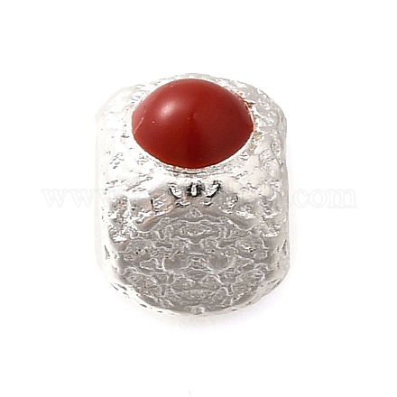 925 Sterling Silver Enamel Beads STER-L066-05S-01-1