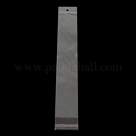 レクタングルセロハンのOPP袋  透明  34x8cm  一方的な厚さ：0.035mm  インナー対策：28.5x8のCM&nbsp;OPC-R012-206-1