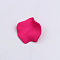 Spray Painted Acrylic Pendants, Pearlized, Petaline, Camellia, 35mm, about 10 pcs/set