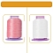 Translucent -Sensitive Polyester Thread, Light Coral, 49x35mm