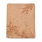 Paper Jewelry Display Cards, for Hanging Earring Display, Rectangle with Tree, BurlyWood, 50x40x0.3mm, Hole: 5.3mm