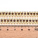 Iron Rhinestone Cup Chains&nbsp;CH-T006-04G-05-3