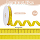 Polyester Grosgrain Ribbon&nbsp;OCOR-WH0082-492-3
