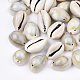 カウリーシェルリンクコネクター  ダークカーキ  18~23x12~15x9~11mm  穴：1~1.5mm  約330個/500g&nbsp;SSHEL-Q310-01C-01-1