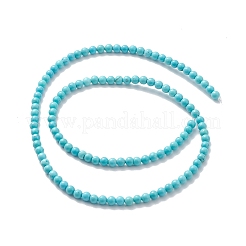 Natural Howlite Beads Strands&nbsp;TURQ-K005-01B