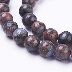 Natural Glaucophane Beads Strands&nbsp;G-G735-54-8mm