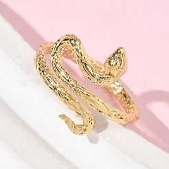 Brass Cuff Rings&nbsp;RJEW-Z101-03G