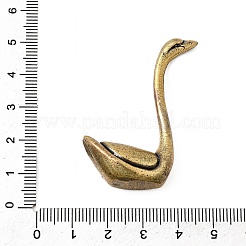 Brass Swan Miniature Figurine Statues&nbsp;KK-S335-08AB