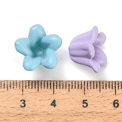 Opaque Acrylic Bead Caps&nbsp;AC-CBADA7D-04
