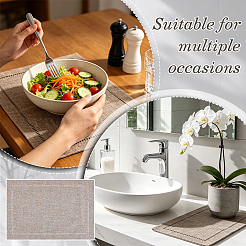8Pcs Polyester Placemats&nbsp;AJEW-WA0005-05
