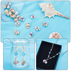 24Pcs 6 Colors Alloy Charms&nbsp;FIND-PH0003-16