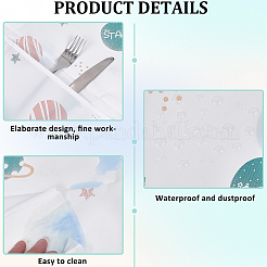 PVEA Dustproof Shelf Liners for Refrigerator&nbsp;AJEW-WH20006-184A-03