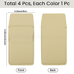Rectangle Leather Pen Bag&nbsp;DIY-CL0001-70B