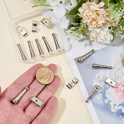12Pcs Retro Zinc Alloy Cord Ends&nbsp;FIND-CL0002-31