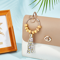 Imitation Leather Tassel Pendant Decorations&nbsp;AJEW-WH20011-20A