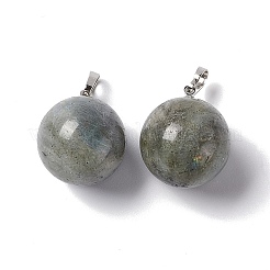 Natural Labradorite Pendants&nbsp;G-G926-02P-07