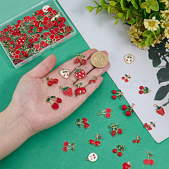 3Sets Alloy Enamel Pendants&nbsp;FIND-PH0061-91