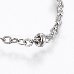 Tarnish Resistant 304 Stainless Steel Anklets&nbsp;LS-AJEW-H013-06P