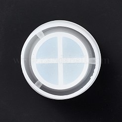 DIY灰皿シリコンモールド  レジン型  UVレジン＆エポキシレジンのクラフト作り用  コラム  ホワイト  84x102mm  内径：61mm&nbsp;DIY-E055-40