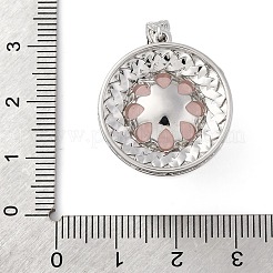 Natural Rose Quartz Pendants&nbsp;G-K339-04P-05