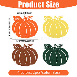 8Pcs Felt Placemat&nbsp;AJEW-WH0695-119B