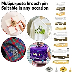 Iron Brooch Findings&nbsp;IFIN-YW0003-52