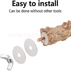 Wood Perch Bird Platform&nbsp;AJEW-GA0001-30