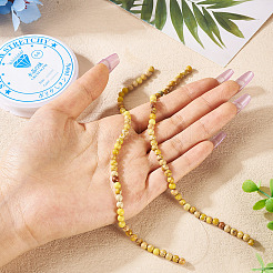 DIY Natural Regalite/Imperial Jasper/Sea Sediment Jasper Beads Bracelets  Making KIts&nbsp;DIY-TA0002-69E