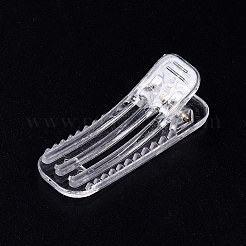 Transparent Plastic Alligator Hair Clips&nbsp;PHAR-F016-04