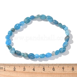 Natural Apatite Bead Stretch Bracelets&nbsp;BJEW-K213-40