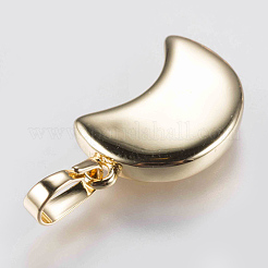 Brass Pendant Cabochon Settings&nbsp;KK-G338-13G